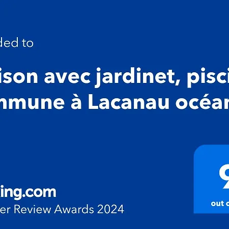 Maison Avec Jardinet, Piscine Commune A Ocean Nyaraló